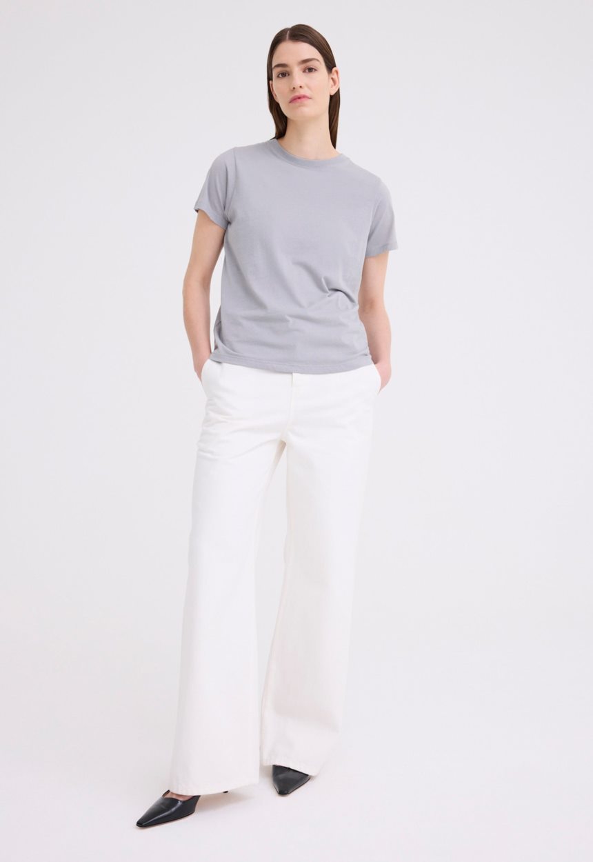 Jac+Jack Verte Organic Cotton Tee - Oxide Grey